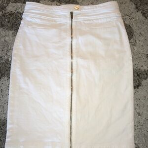 7 for All Mankind denim pencil skirt